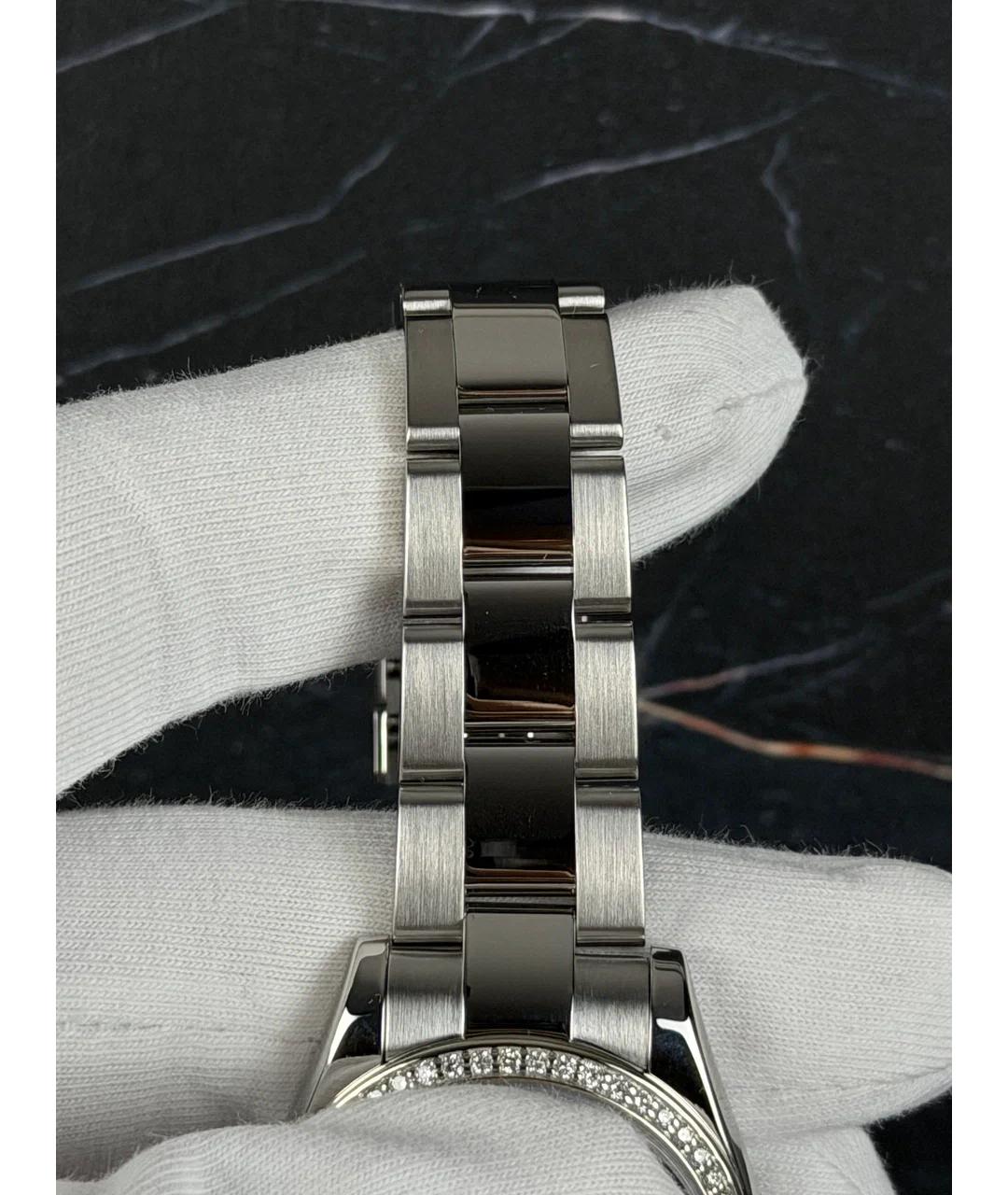 ROLEX Серые часы из белого золота, фото 6