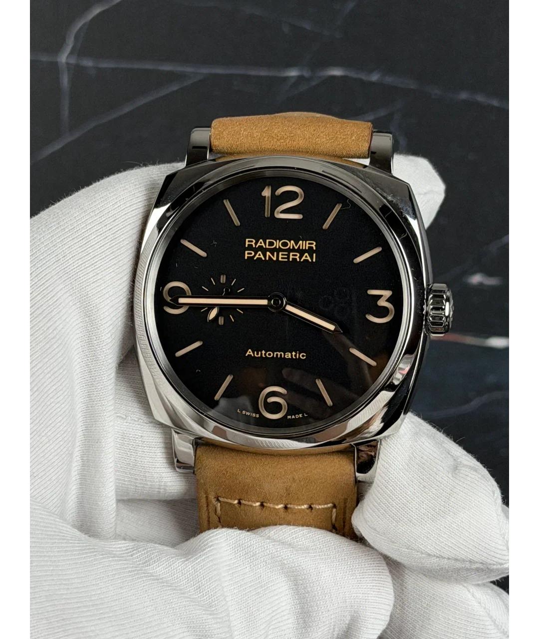 PANERAI Черные часы, фото 2