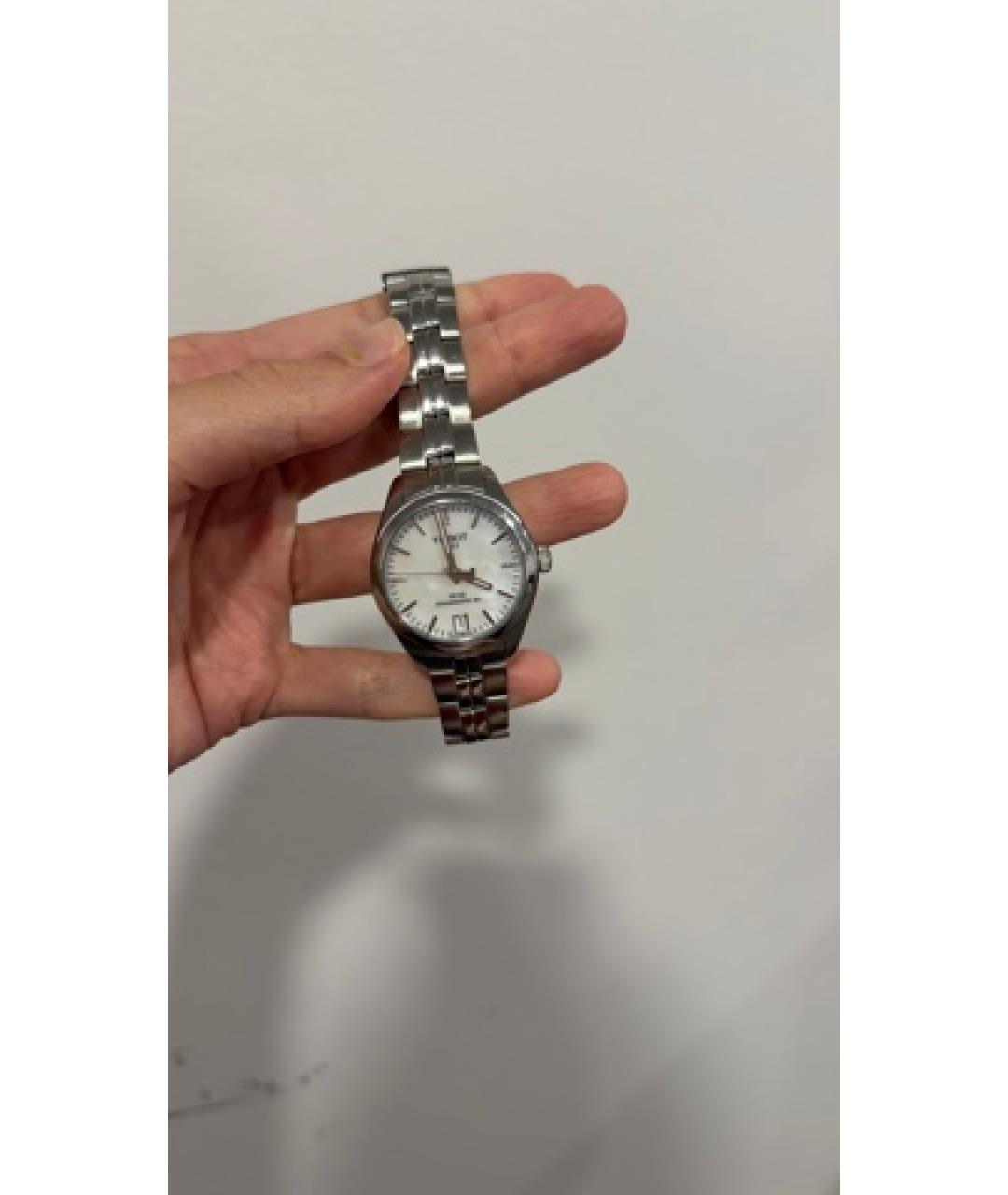 TISSOT Серебряные стальные часы, фото 2