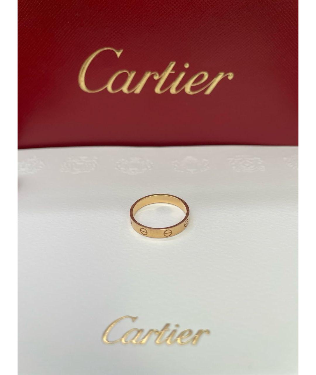 CARTIER Золотое кольцо из розового золота, фото 6