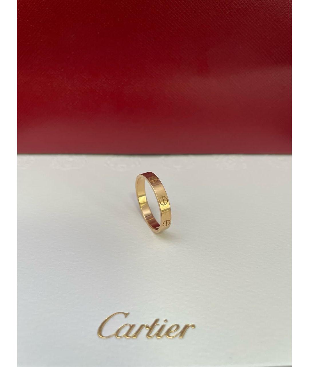 CARTIER Золотое кольцо из розового золота, фото 3