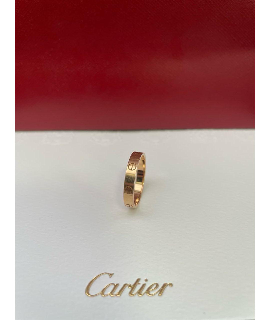 CARTIER Золотое кольцо из розового золота, фото 3