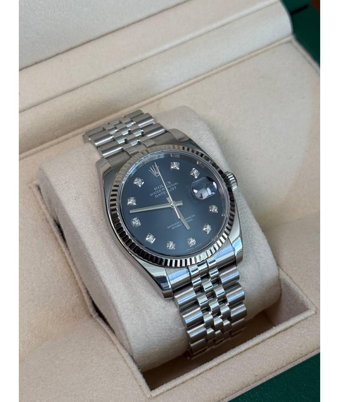 ROLEX Синие часы, фото 2
