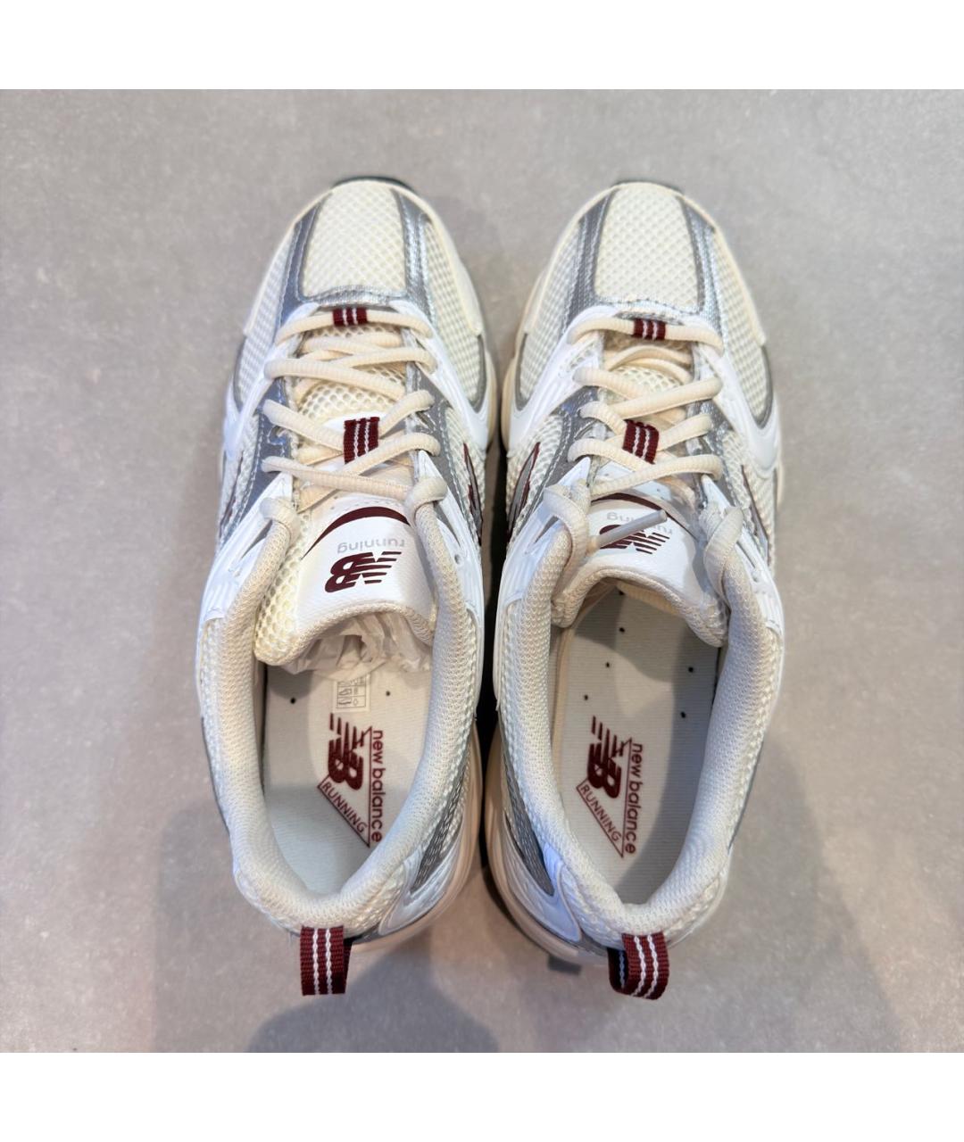 NEW BALANCE Бежевые текстильные кроссовки, фото 3
