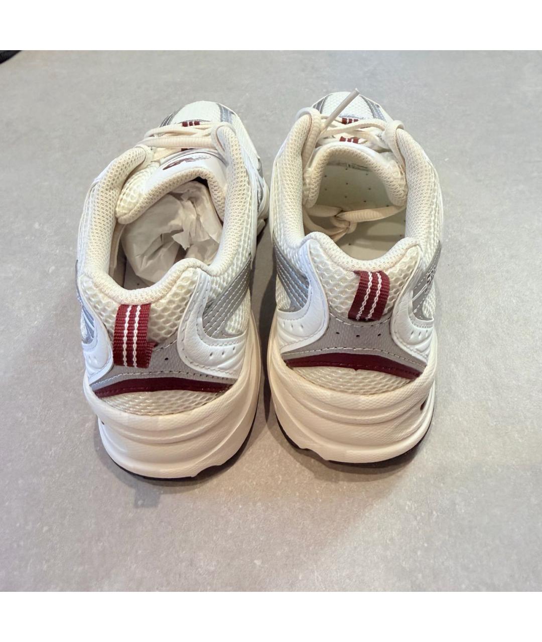 NEW BALANCE Бежевые текстильные кроссовки, фото 4