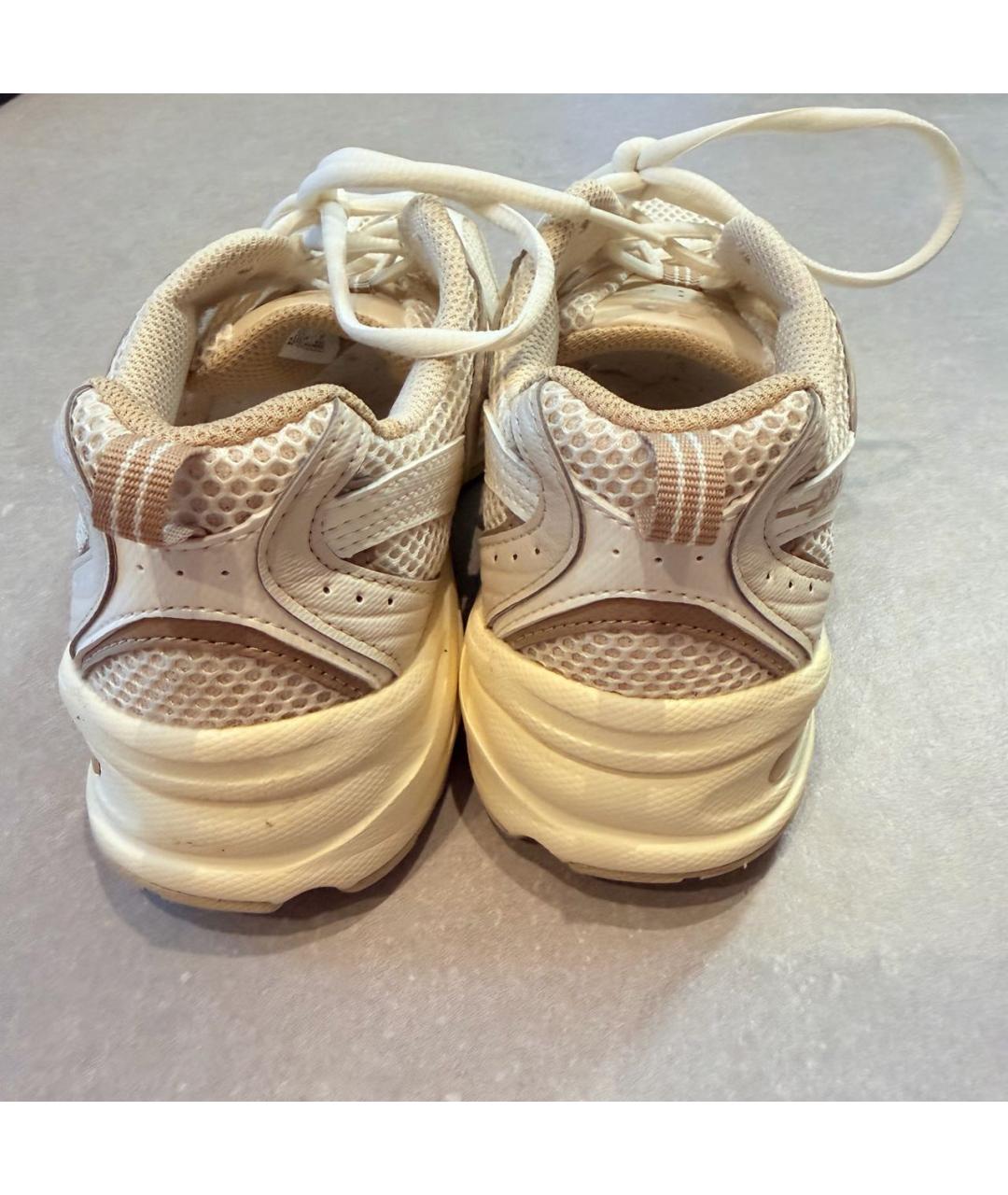 NEW BALANCE Бежевые текстильные кроссовки, фото 4