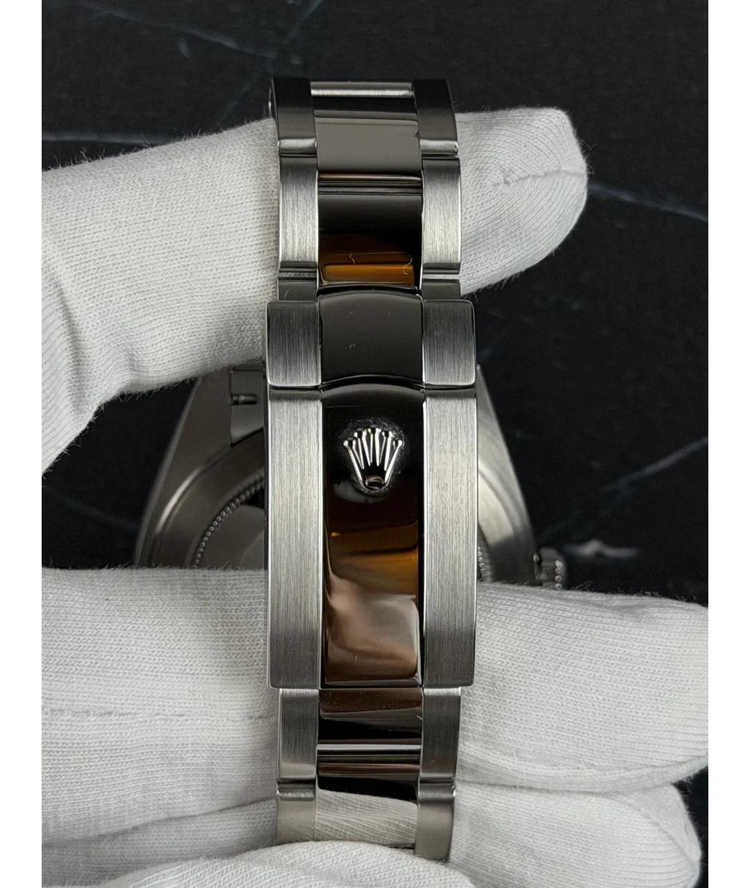 ROLEX Серые часы из белого золота, фото 7