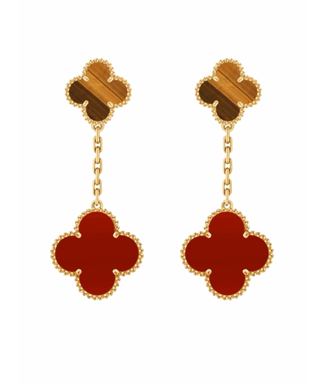 VAN CLEEF & ARPELS Золотые серьги из желтого золота, фото 1