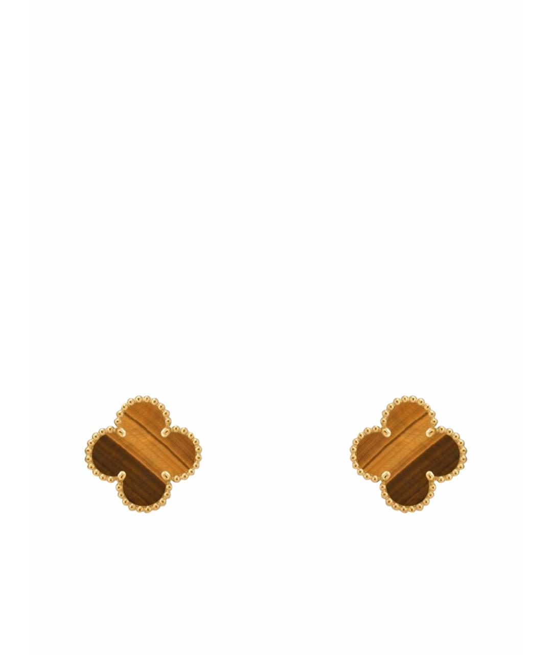 VAN CLEEF & ARPELS Золотые серьги из желтого золота, фото 1