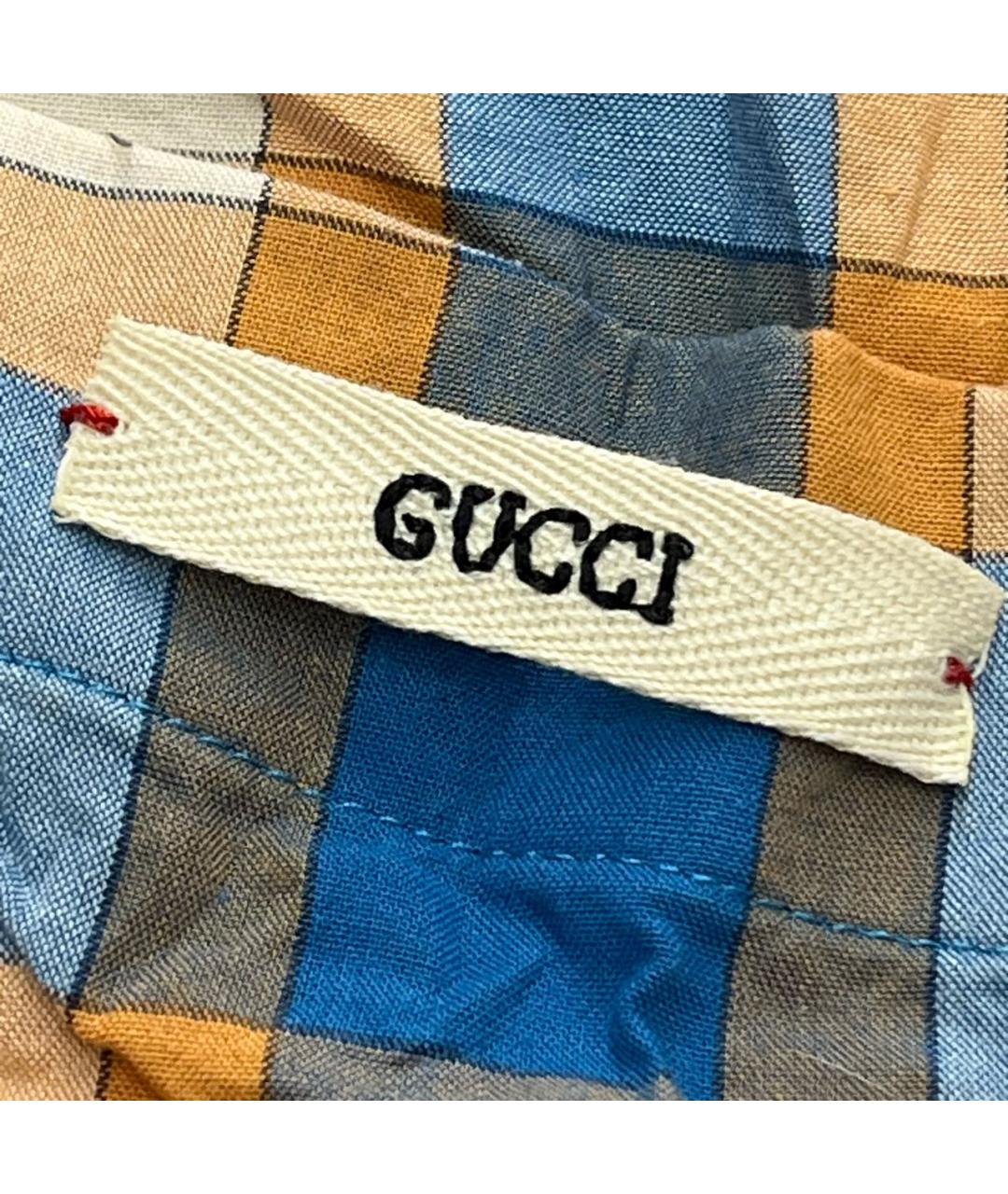 GUCCI Мульти хлопковые шорты, фото 5