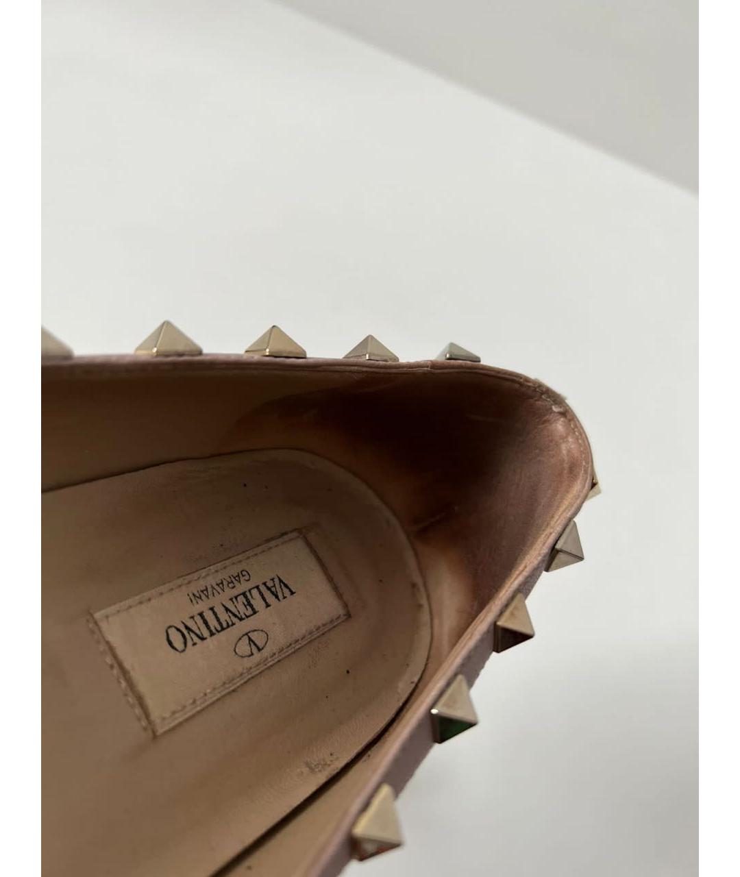VALENTINO Черные балетки из лакированной кожи, фото 6