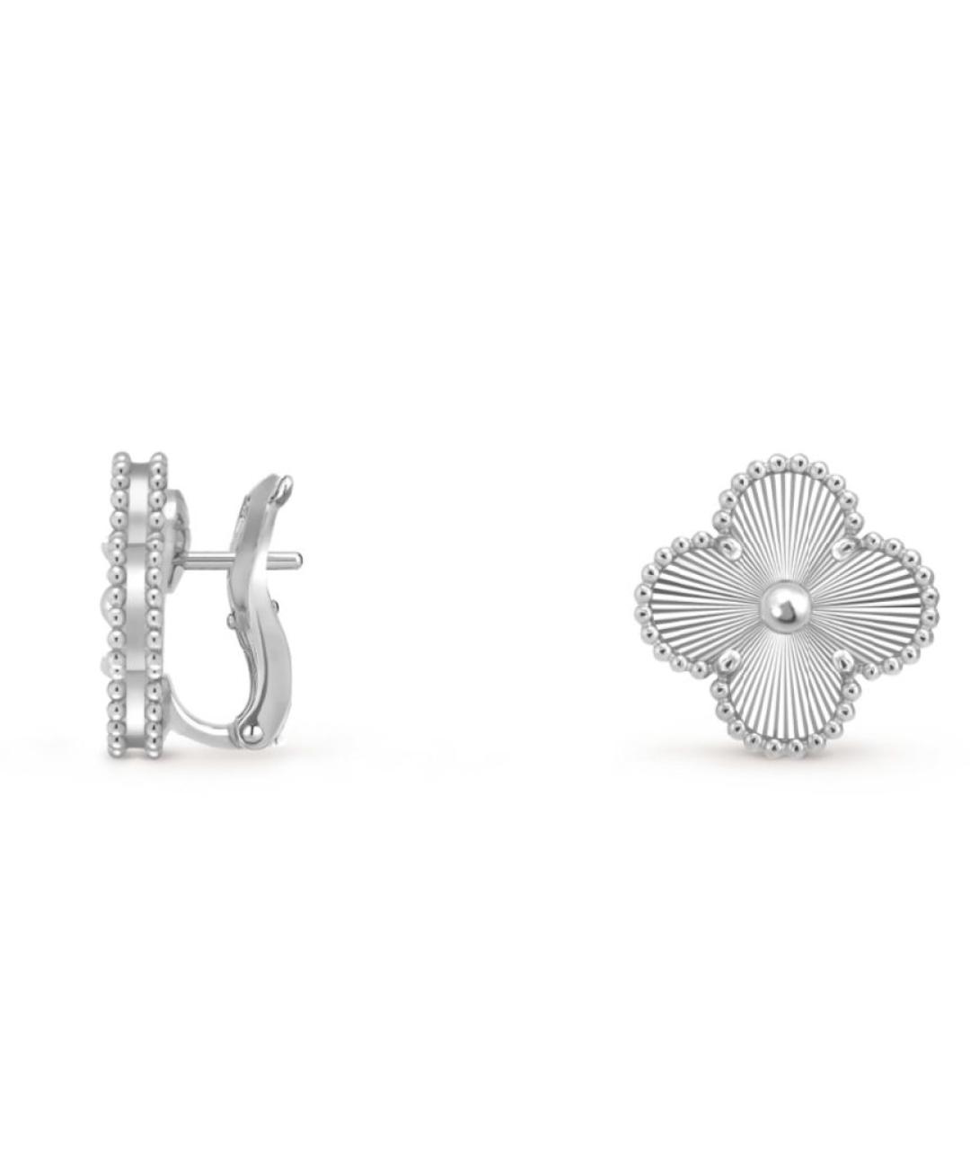 VAN CLEEF & ARPELS Белые серьги из белого золота, фото 2