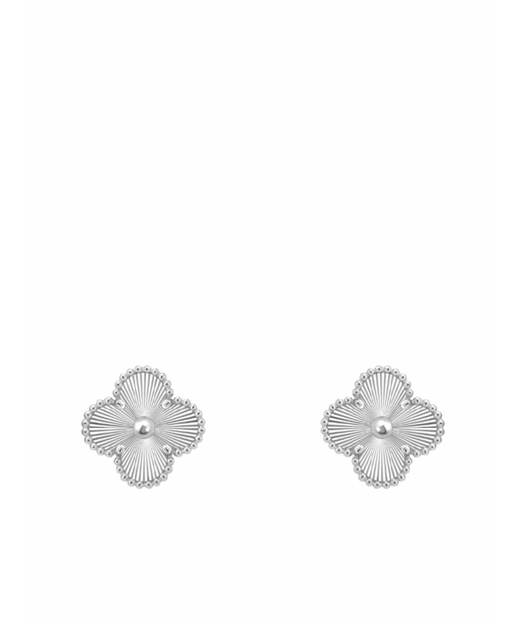 VAN CLEEF & ARPELS Белые серьги из белого золота, фото 1