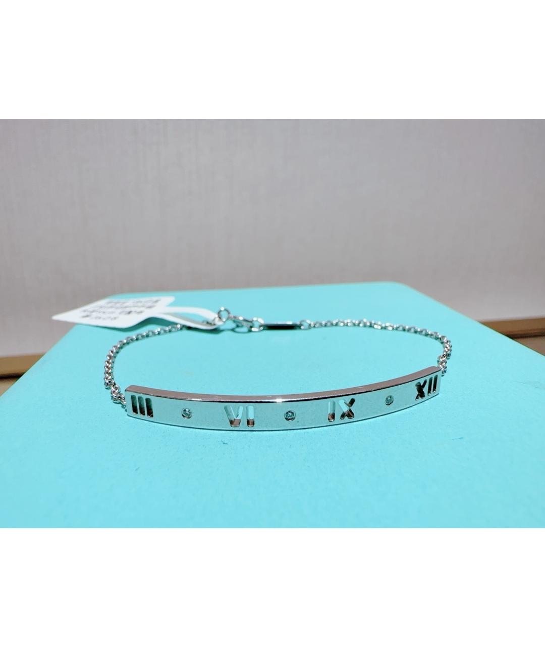 TIFFANY&CO Серебряный браслет из белого золота, фото 3