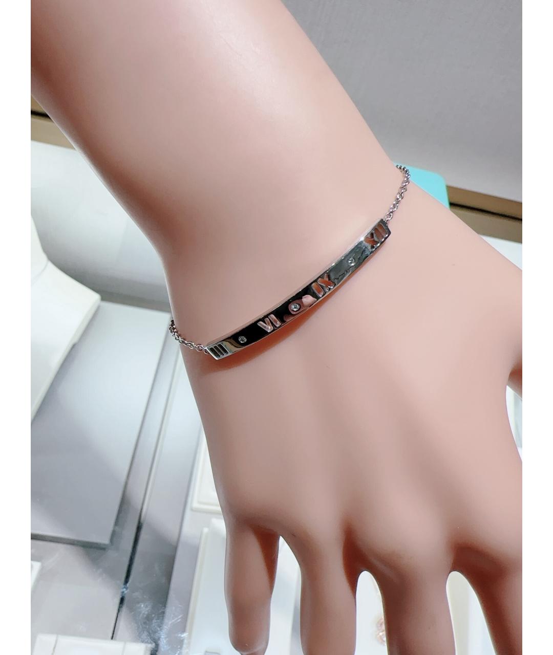TIFFANY&CO Серебряный браслет из белого золота, фото 2