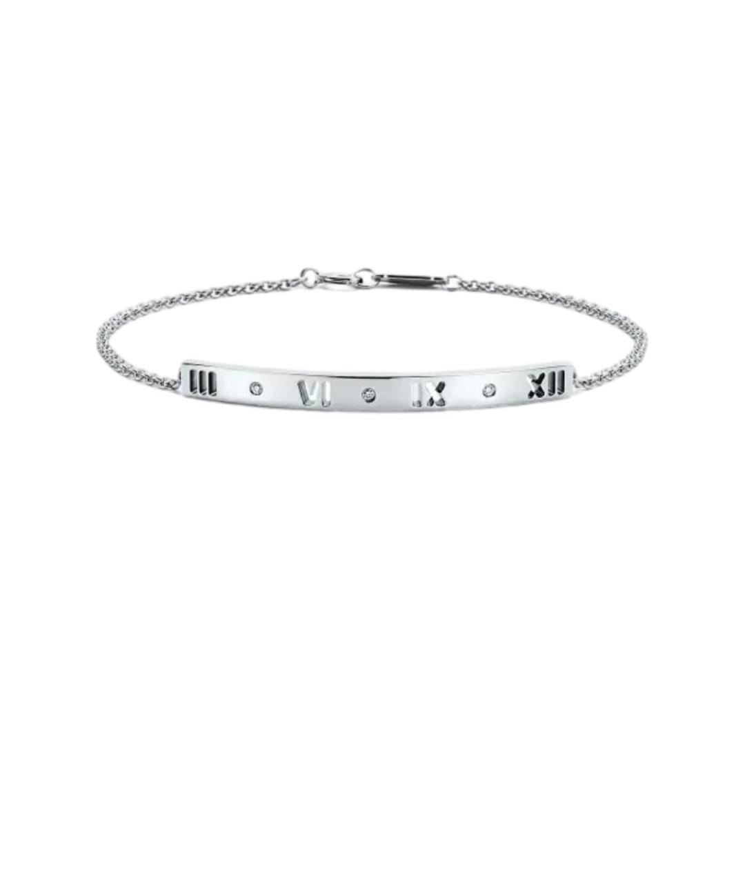 TIFFANY&CO Серебряный браслет из белого золота, фото 5