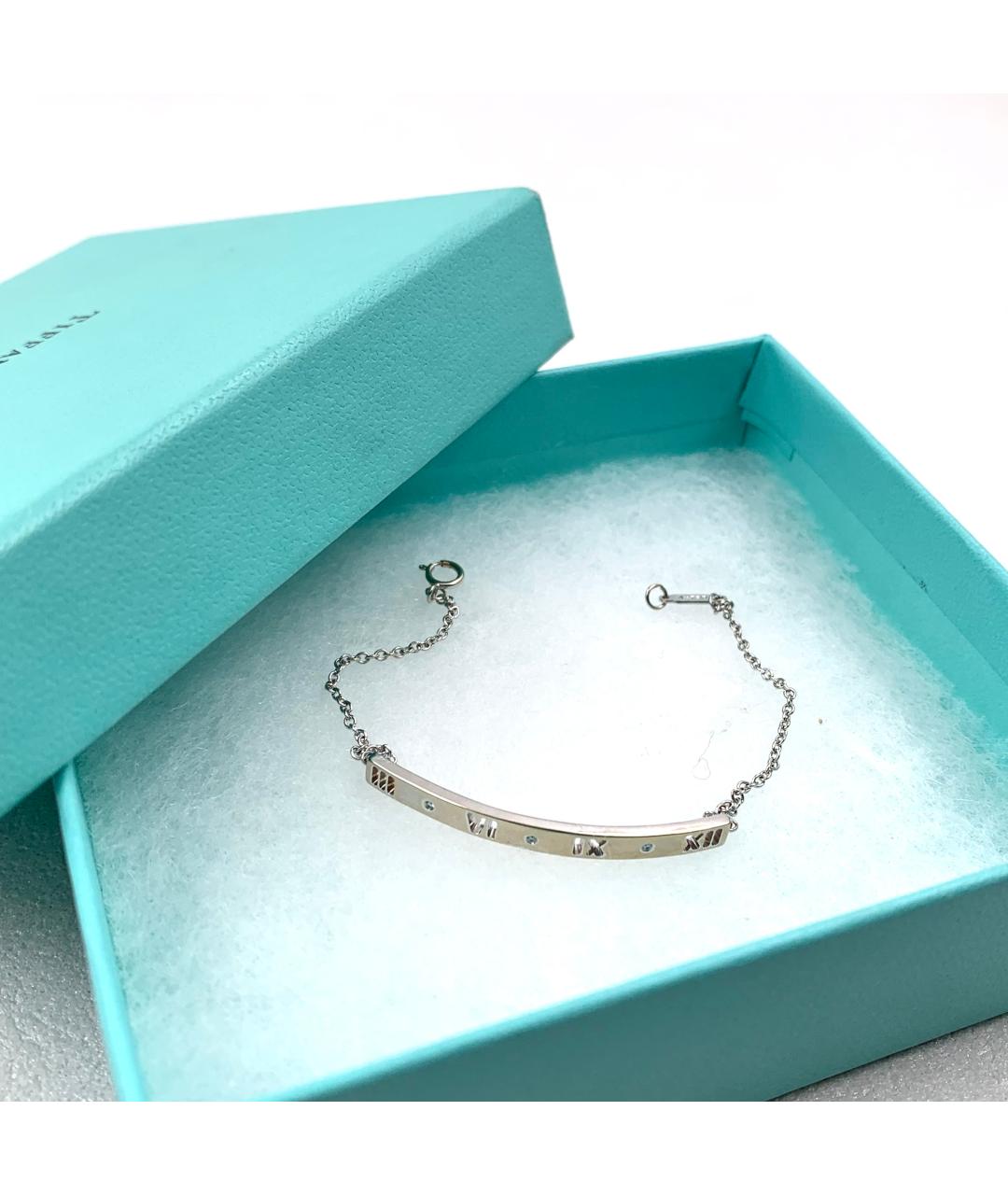 TIFFANY&CO Серебряный браслет из белого золота, фото 4