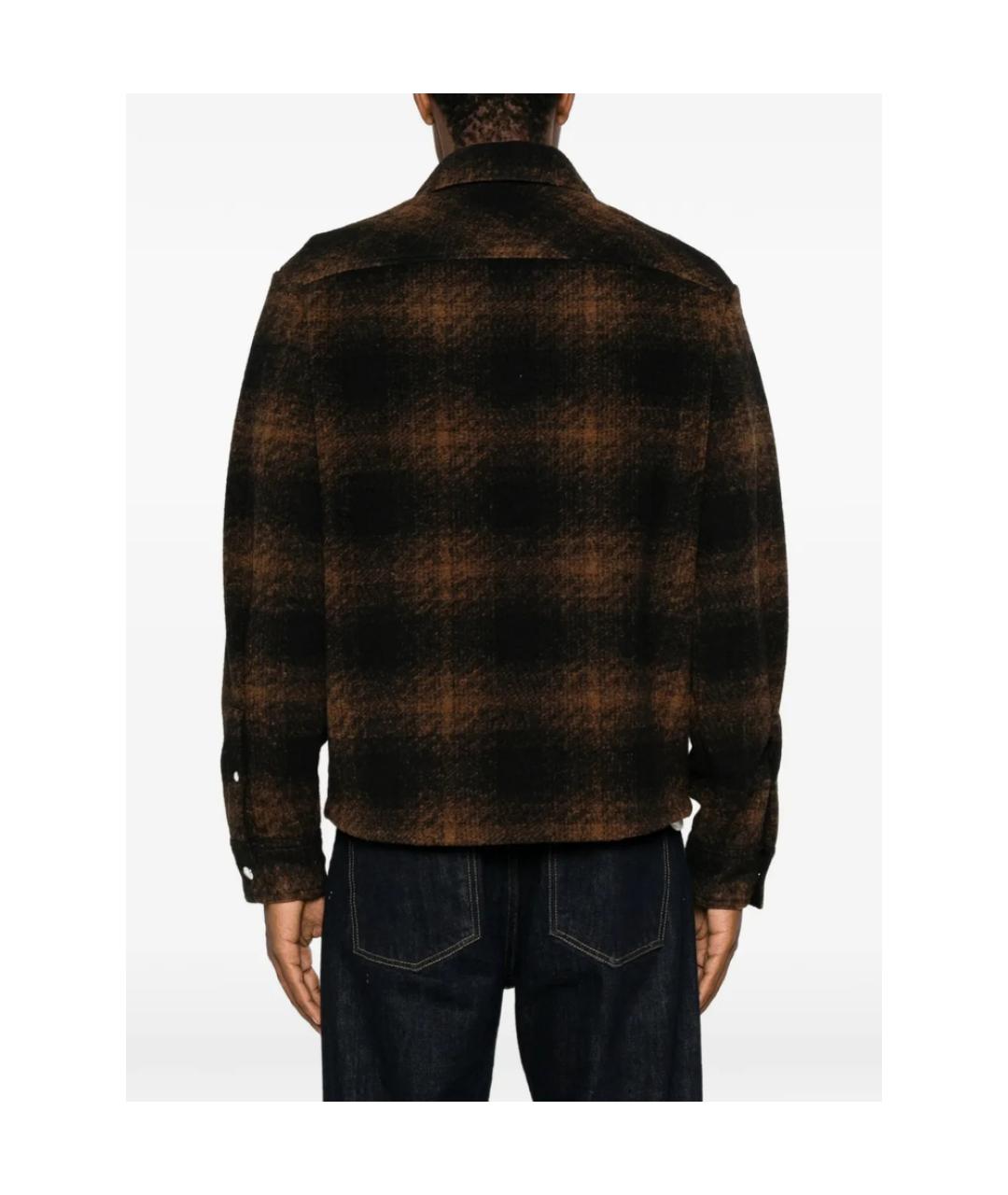 MONCLER Мульти хлопко-полиэстеровая кэжуал рубашка, фото 5