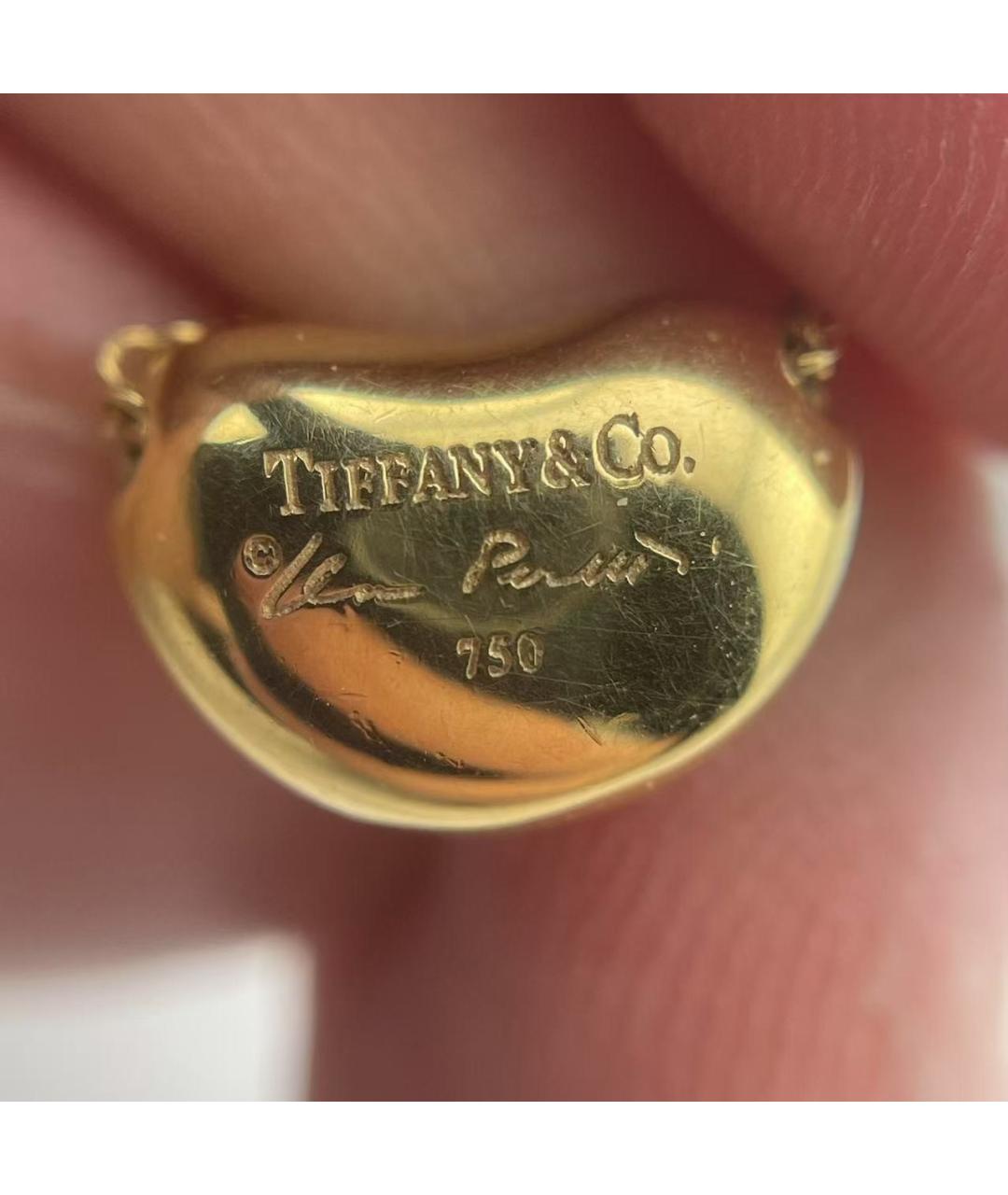TIFFANY&CO Золотой кулон, фото 4