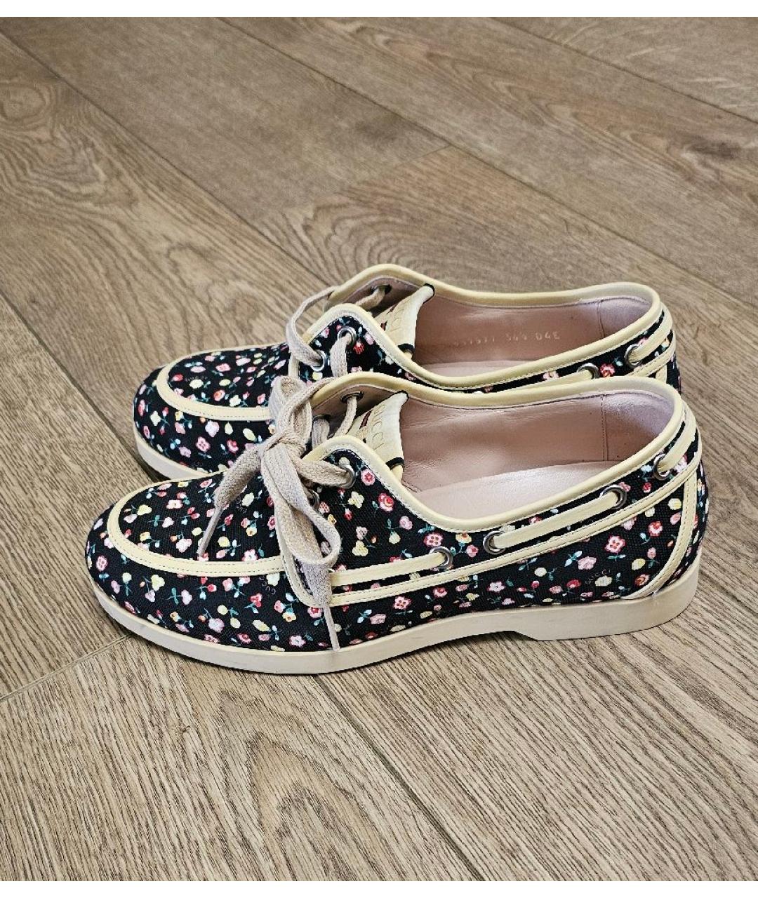 GUCCI Текстильные кеды, фото 2