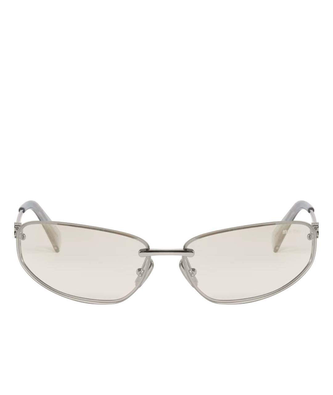 MIU MIU Металлические солнцезащитные очки, фото 1