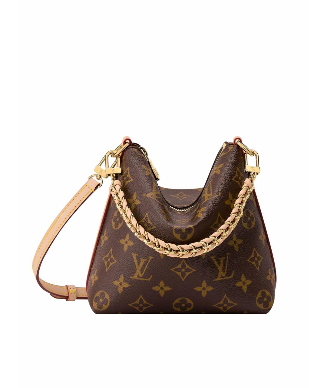 LOUIS VUITTON Коричневая сумка тоут из канвы, фото 1
