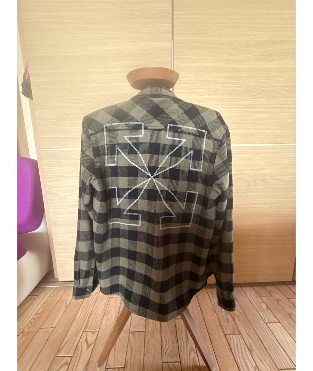 OFF-WHITE Хлопковая кэжуал рубашка, фото 2