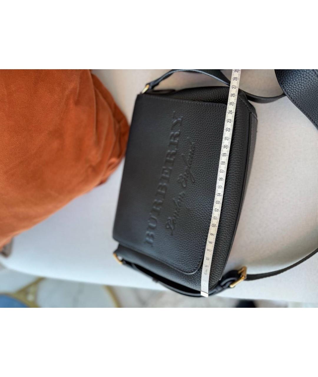 BURBERRY Кожаная сумка через плечо, фото 5