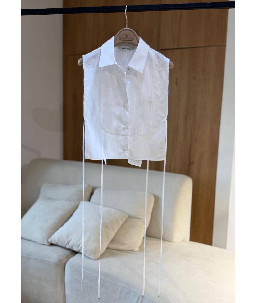 MAX MARA Белый жилет, фото 2
