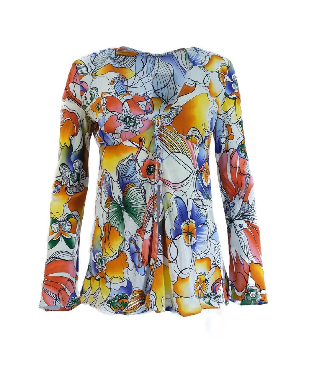 ESCADA Мульти шелковая блузы, фото 6