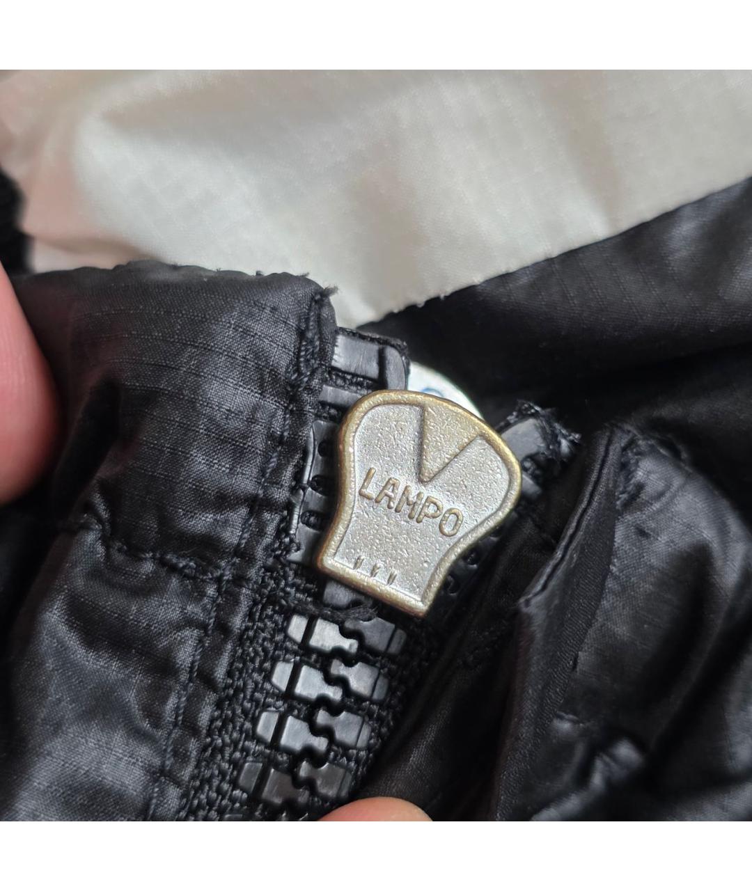 MONCLER Черная полиэстеровая куртка, фото 6