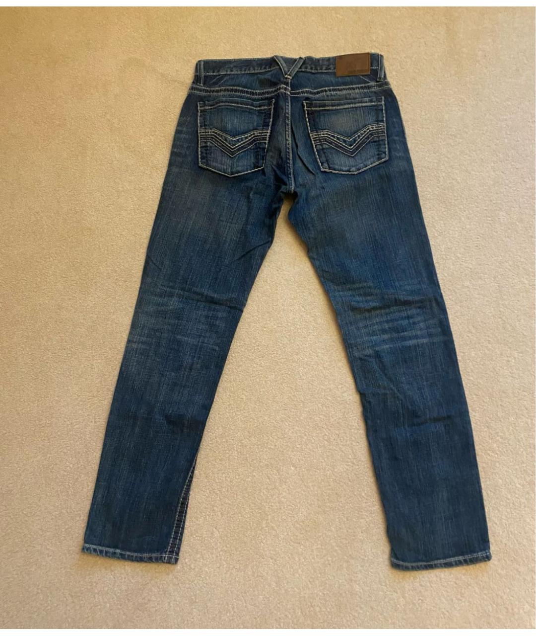 Harley Davidson Синие прямые джинсы, фото 2