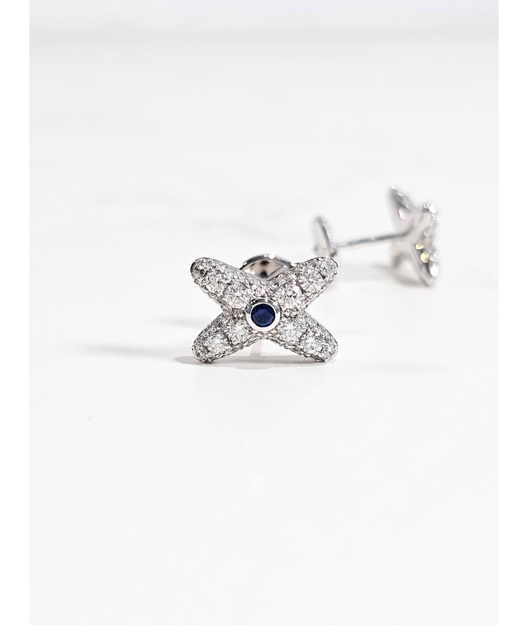 CHAUMET Серебряные серьги из белого золота, фото 3
