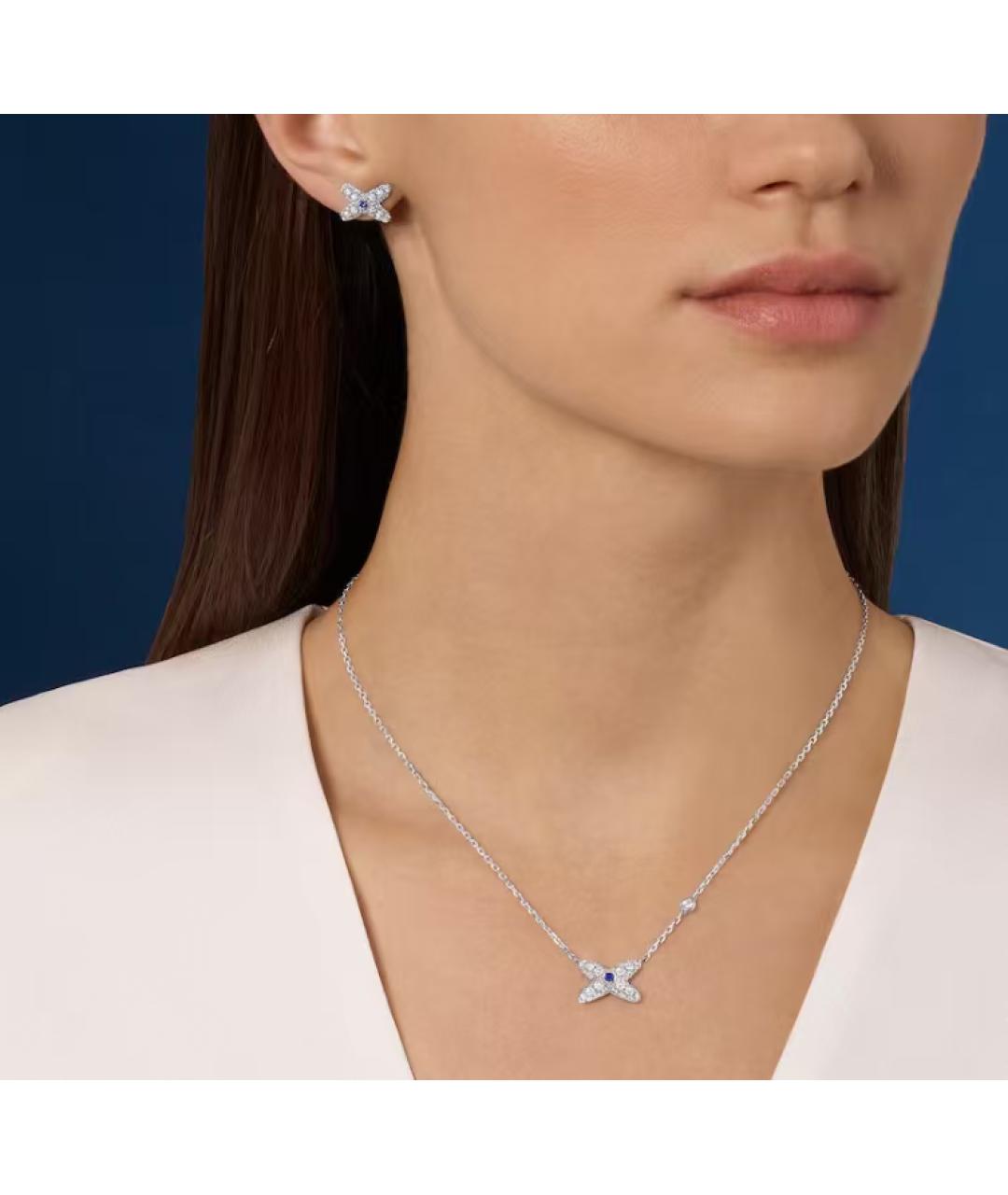 CHAUMET Серебряные серьги из белого золота, фото 4