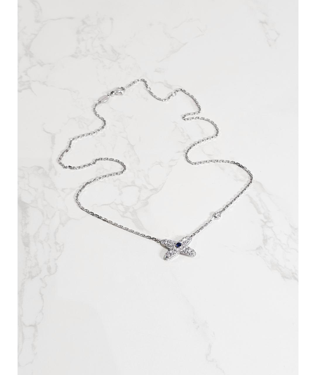 CHAUMET Серебряное колье из белого золота, фото 2