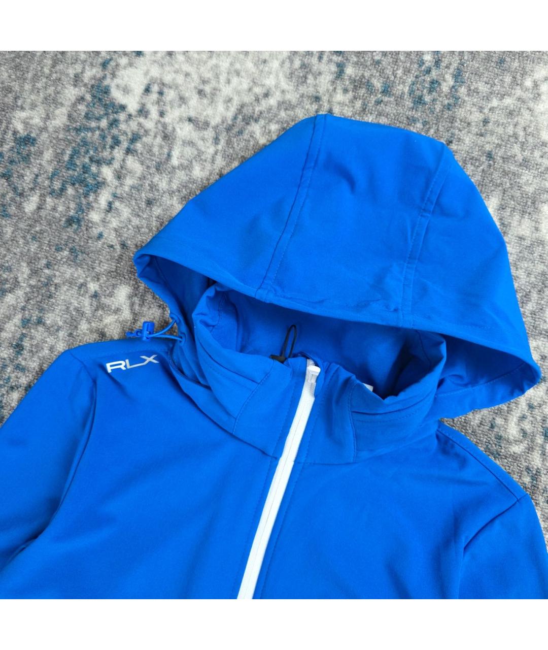POLO RALPH LAUREN Синяя полиэстеровая куртка, фото 3