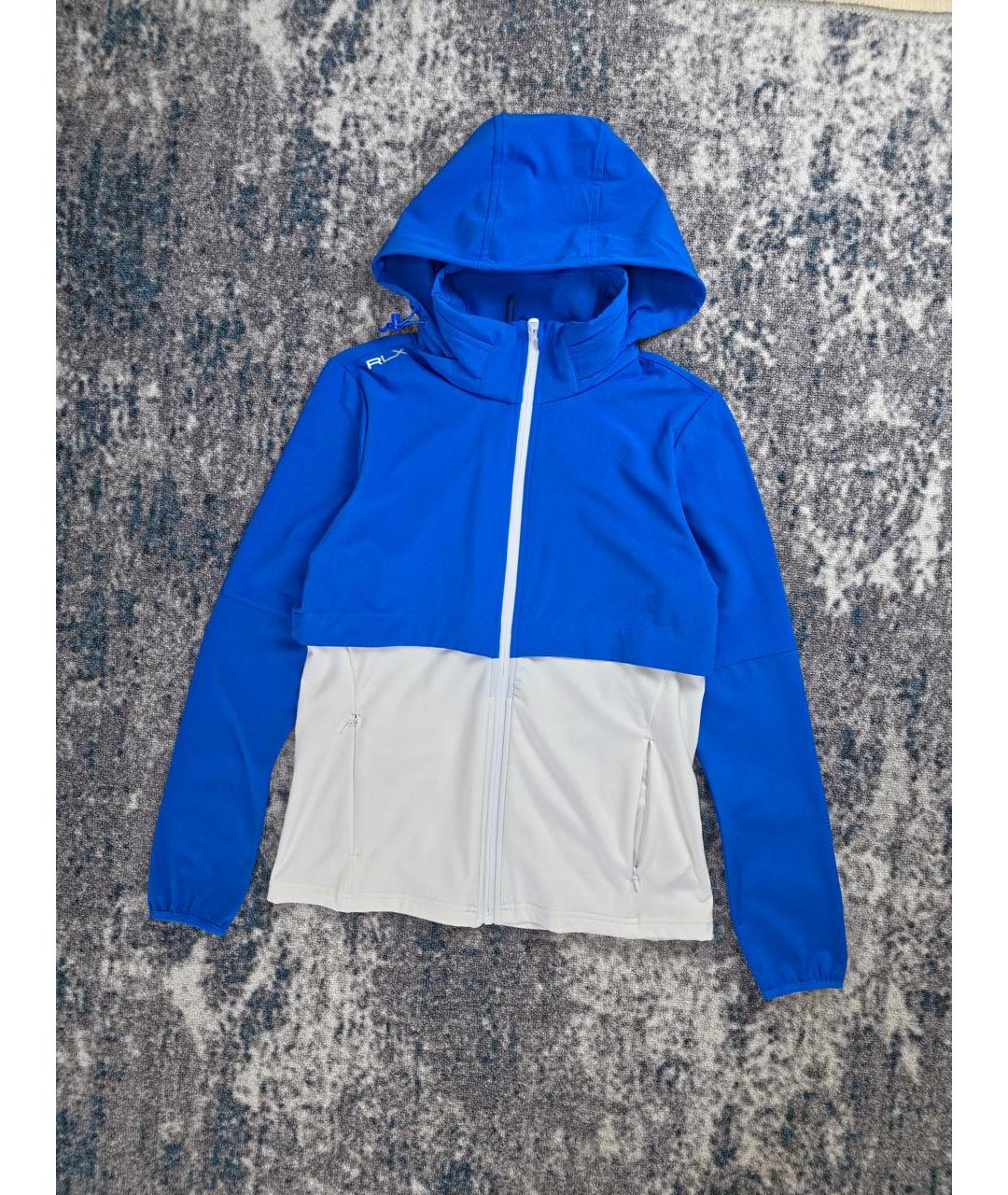 POLO RALPH LAUREN Синяя полиэстеровая куртка, фото 7
