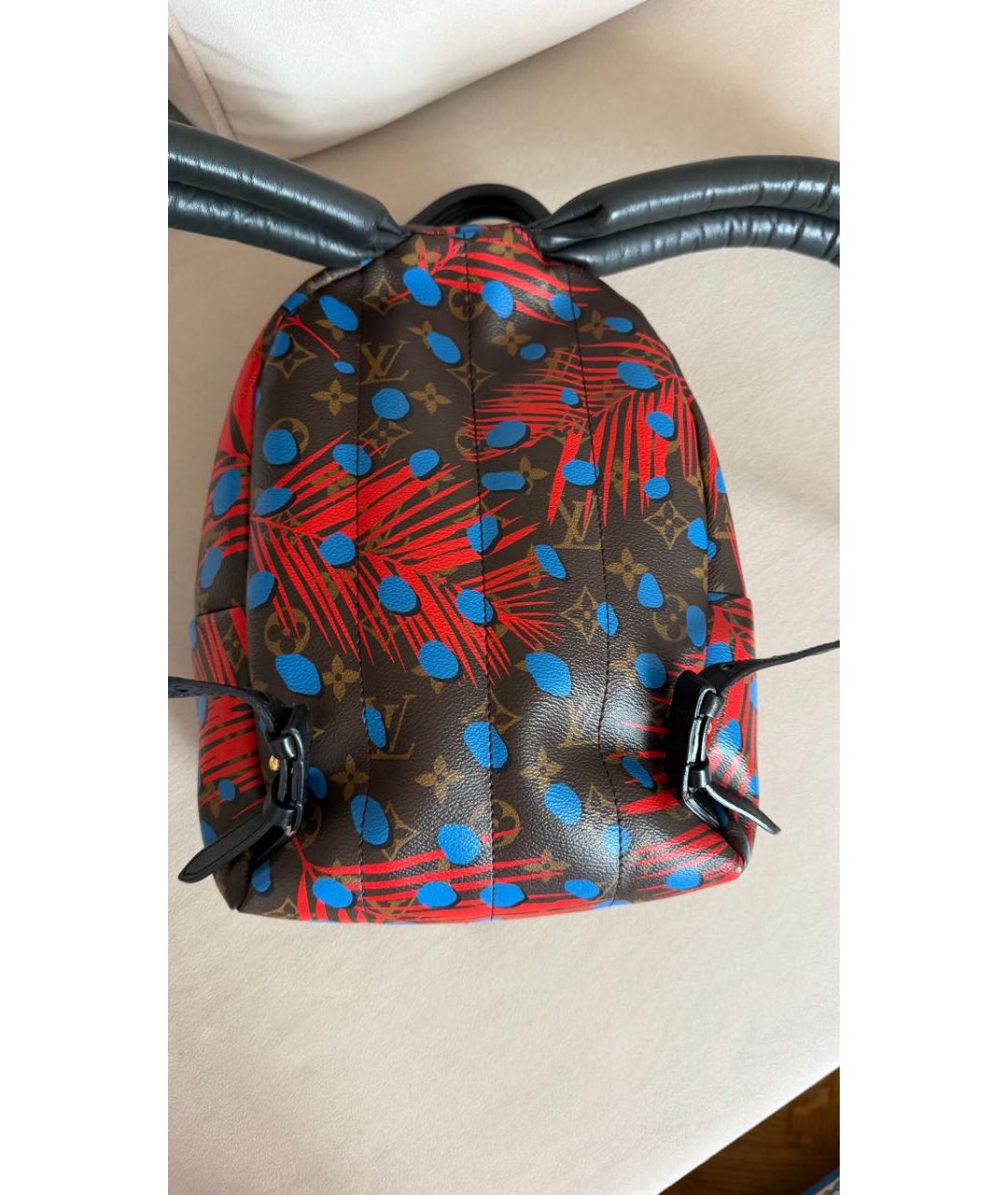 LOUIS VUITTON Коричневый рюкзак из канвы, фото 4
