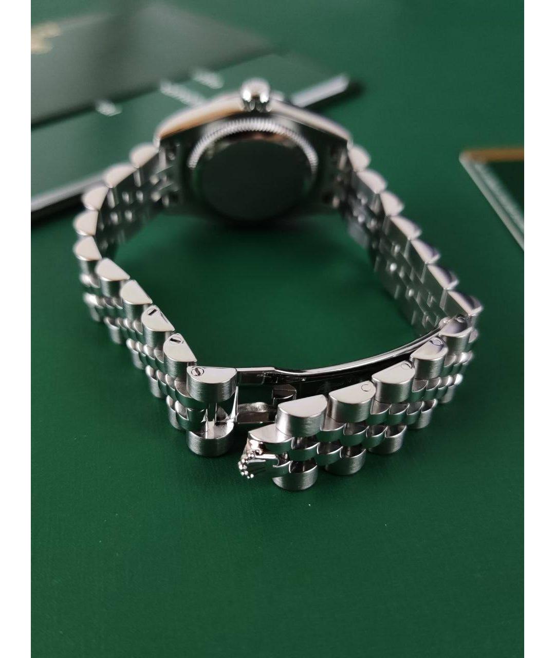 ROLEX Серые часы из белого золота, фото 7
