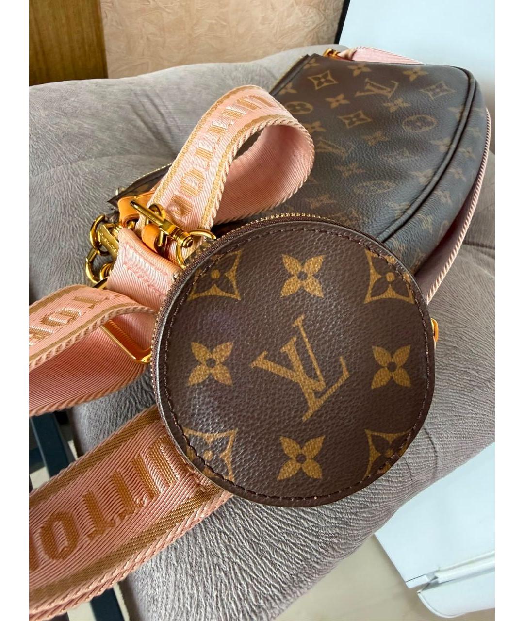 LOUIS VUITTON Бежевая сумка тоут из канвы, фото 4