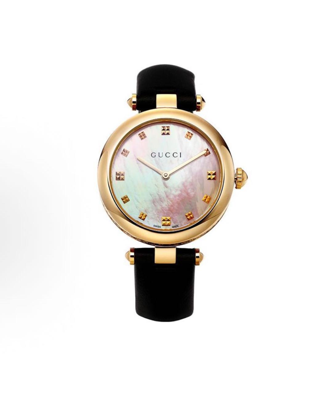 GUCCI Черные часы, фото 9