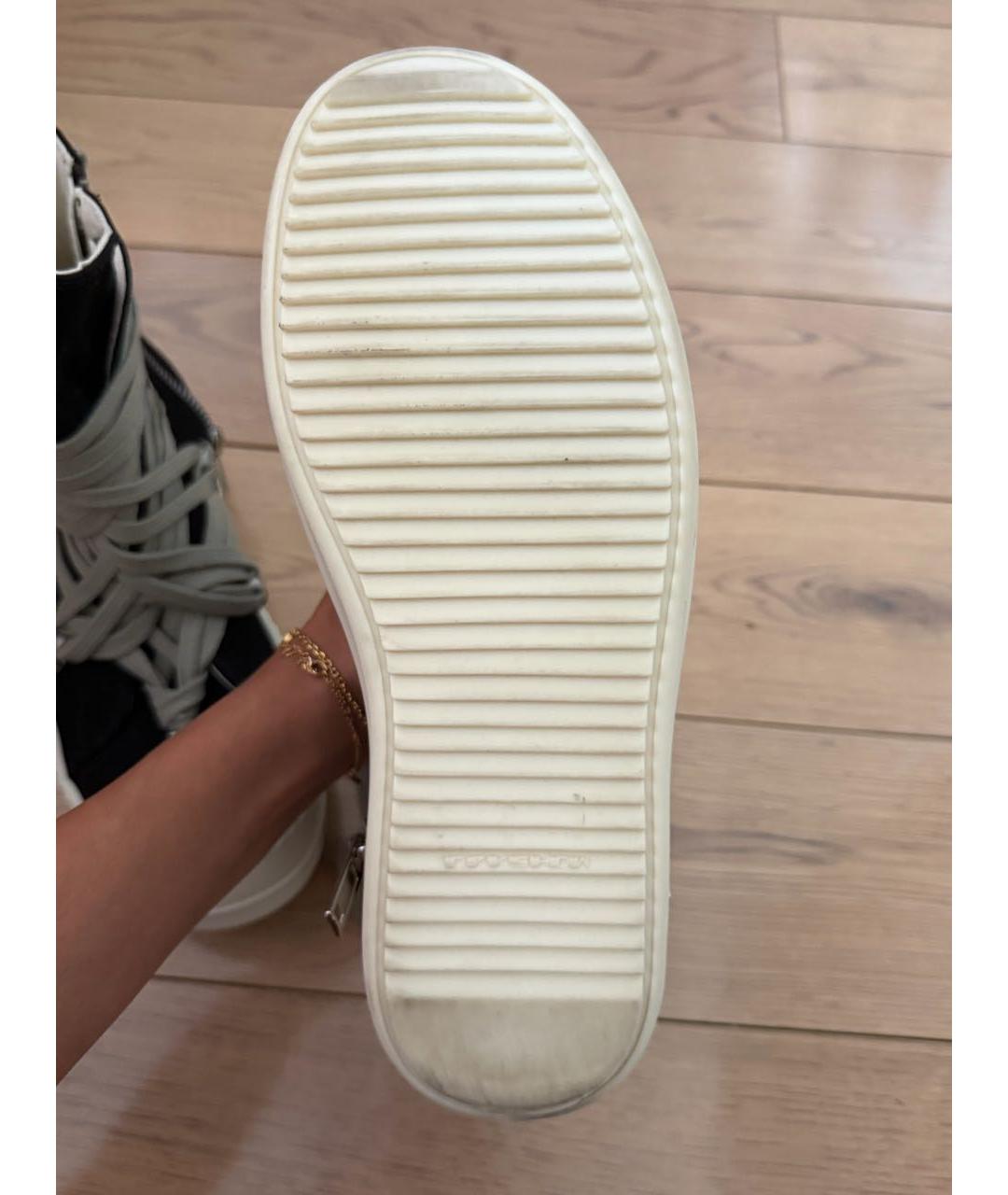 RICK OWENS DRKSHDW Черные кеды, фото 6