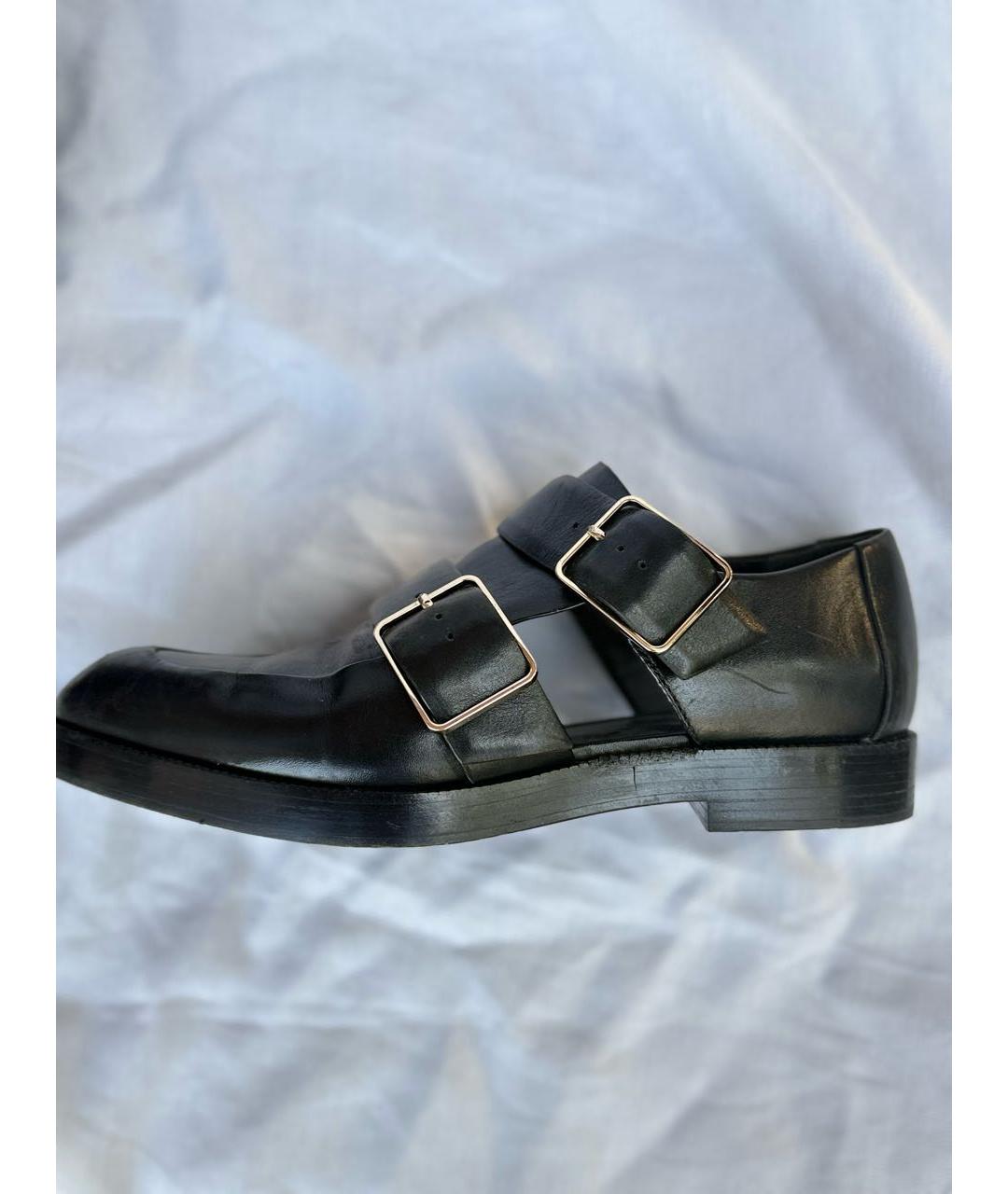 ALEXANDER WANG Черные кожаные лоферы, фото 7