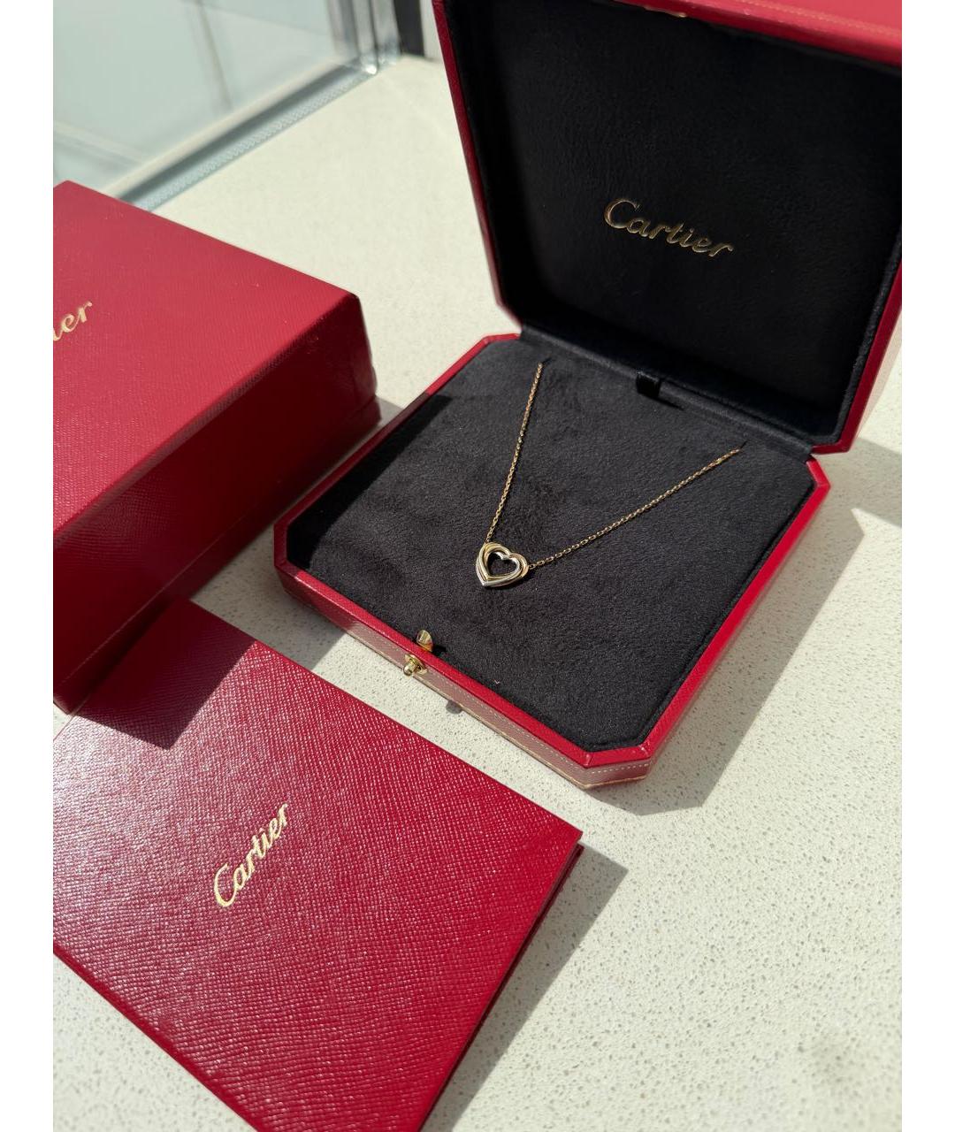 CARTIER Золотое колье из розового золота, фото 2