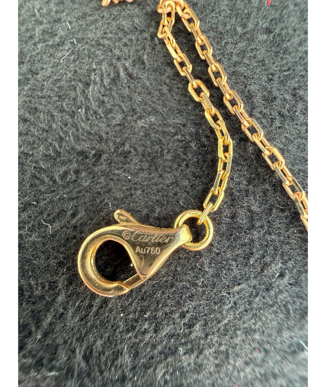 CARTIER Золотое колье из розового золота, фото 8