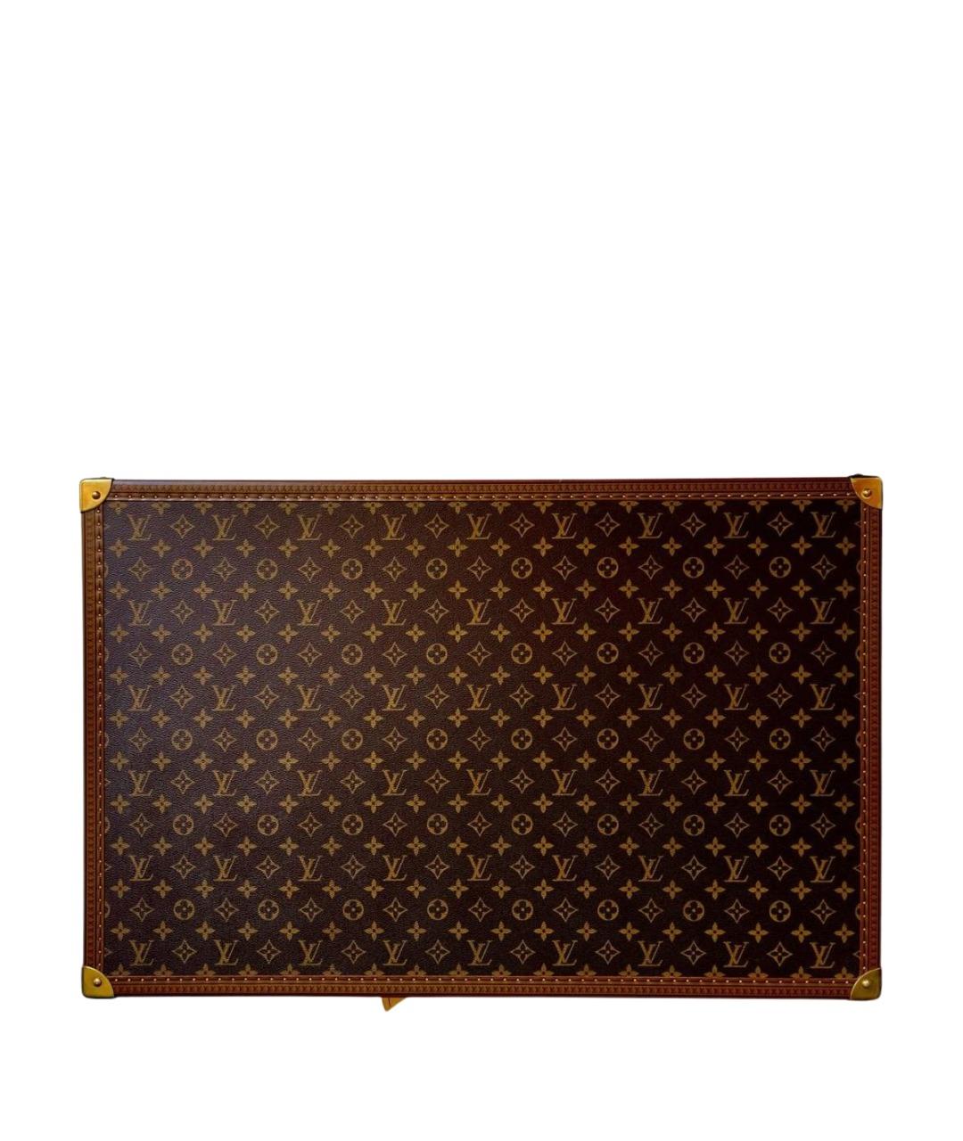 LOUIS VUITTON Коричневый чемодан из канвы, фото 1