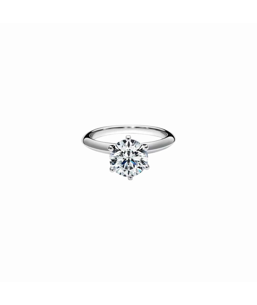 TIFFANY&CO Серебряное платиновое кольцо, фото 1