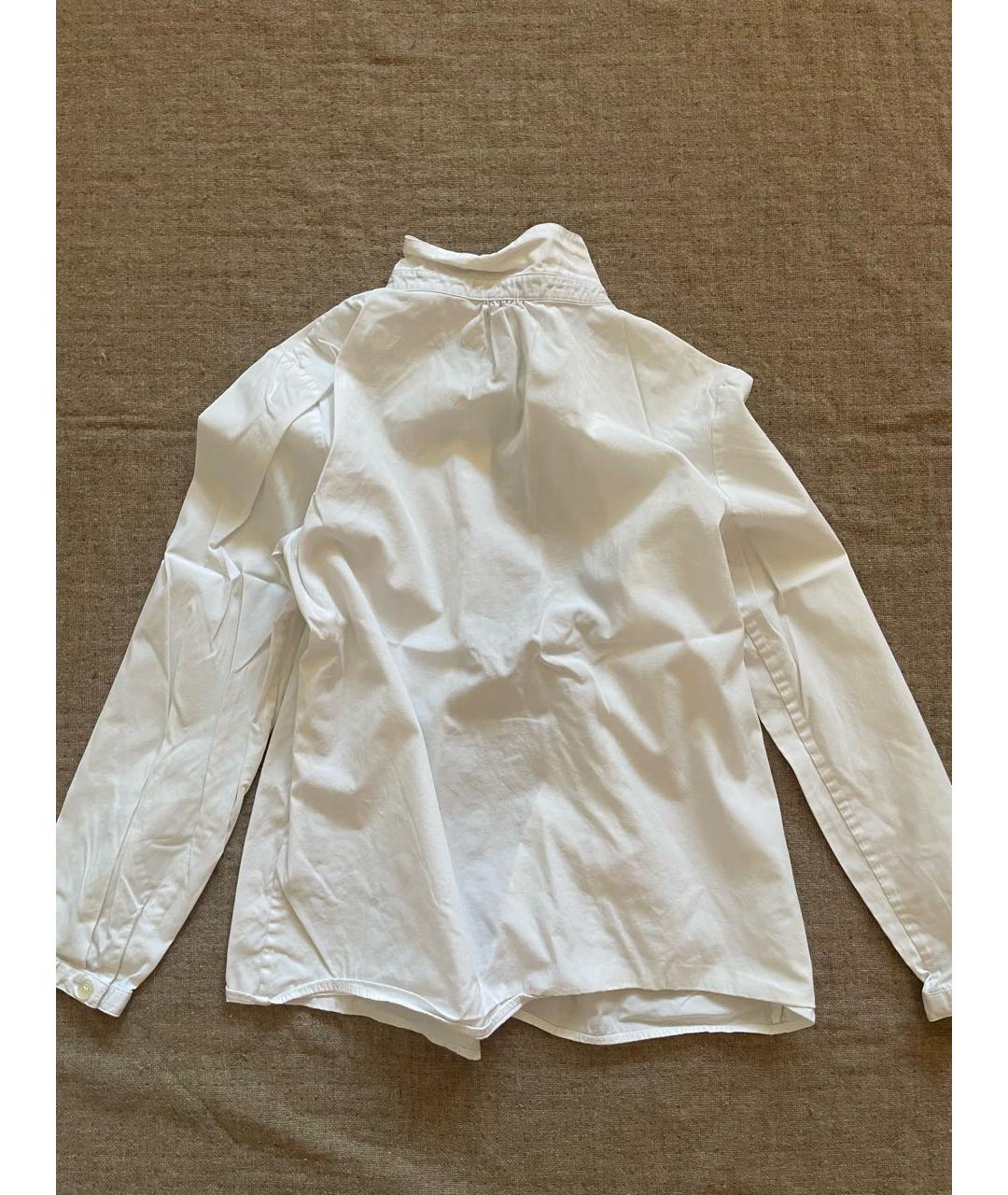 BURBERRY Белая хлопковая рубашка/блузка, фото 3