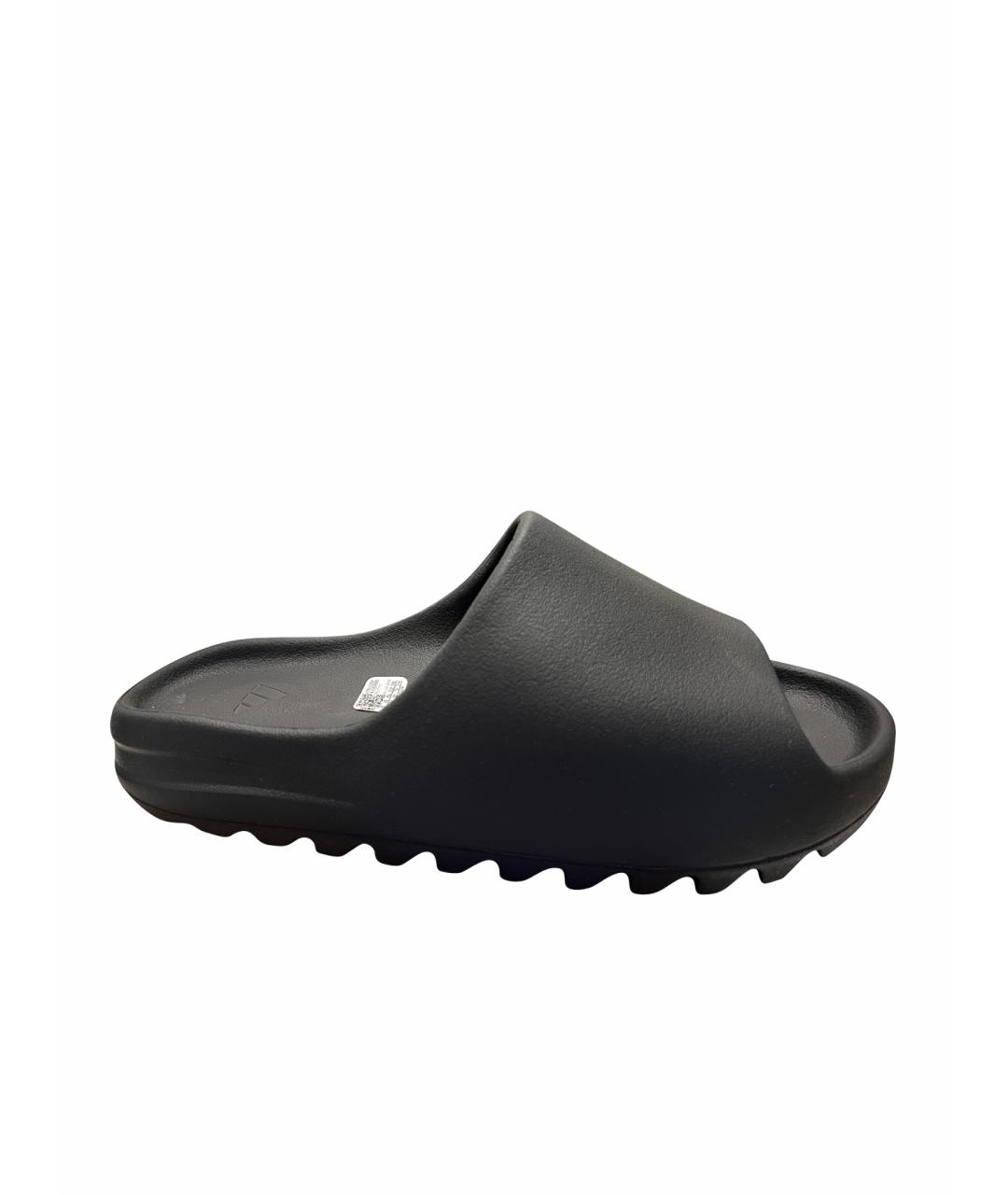 ADIDAS YEEZY Черные лоферы, фото 1