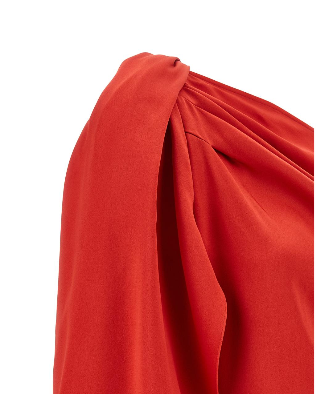 STELLA MCCARTNEY Красное ацетатное вечернее платье, фото 4
